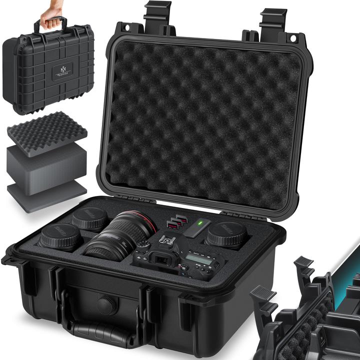 Produktbild Kesser Fotokoffer Kamerakoffer Transportkoffer Schutzkoffer Kamera (Fotokoffer, 9.70 l)