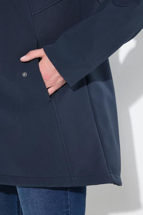 Produktbild Ulla Popken HYPRAR Softshelljacke, wasserabweisend, Knebelknöpfe (54)