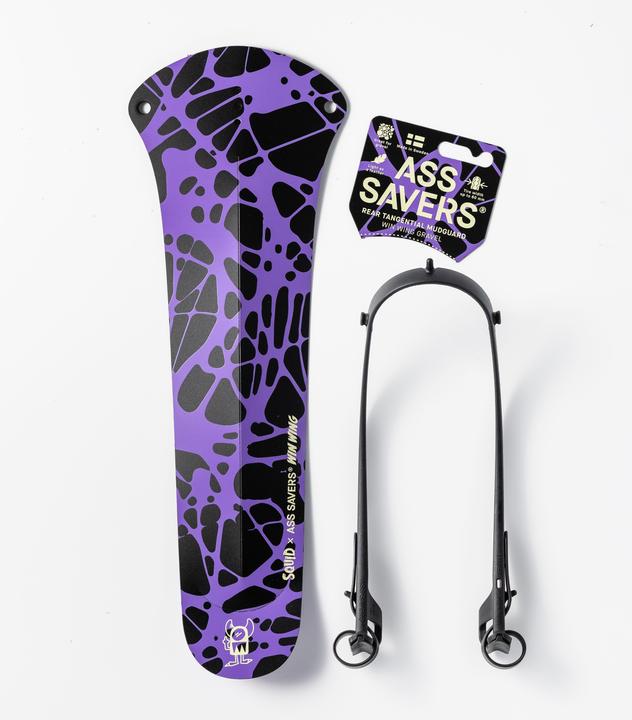 Actual product image Ass Savers WGS-2 Win Wing Gravel, mudguard RW, squid (Rear mudguard)