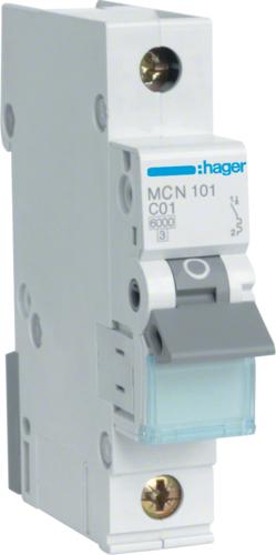Image du produit Hager MCN101 Interrupteur électrique 1P