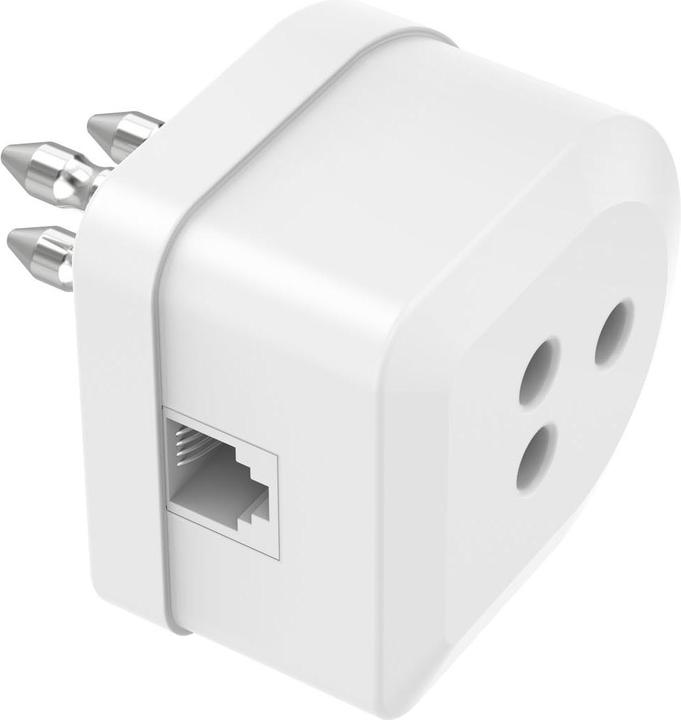 Immagine prodotto Hama Adattatore telefonico spina tripolare / presa tripolare e presa jack 6p4c