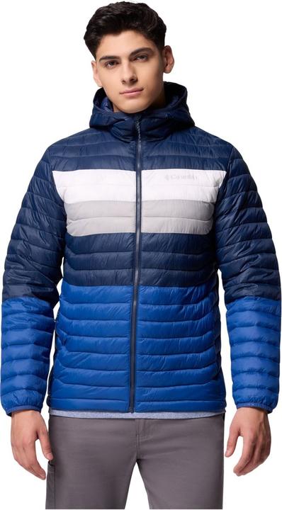 Columbia Powder Pass Kapuzenjacke Blau (L)