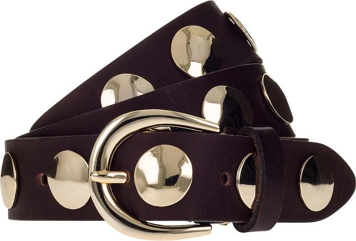 Produktbild B.Belt Luna Gold Leather Belt