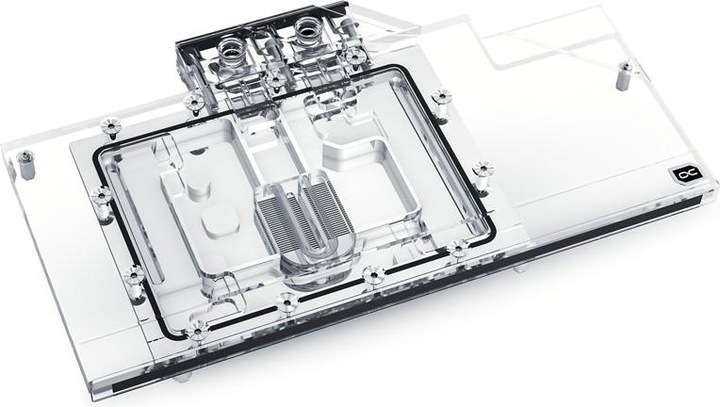Produktbild Alphacool Eisblock Aurora Acryl RX 7900XTX/XT Toxic mit Backplate