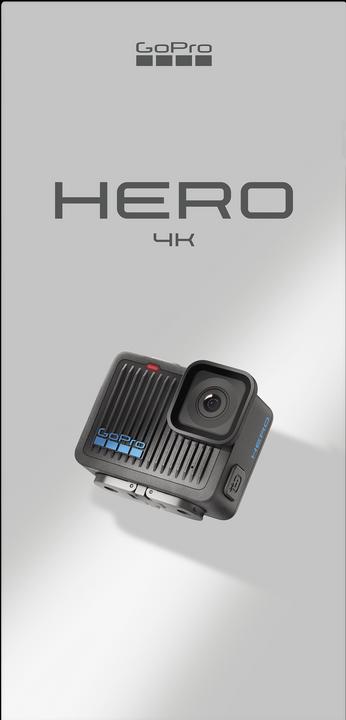 Actual product image GoPro Hero (incl. 128 GB MicroSDXC card) (30p, Bluetooth, Wi-Fi)