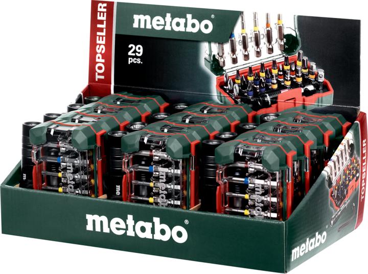Image du produit Metabo Bit set 29 pieces 626721000 Kre (Cruciforme Phillips PH)