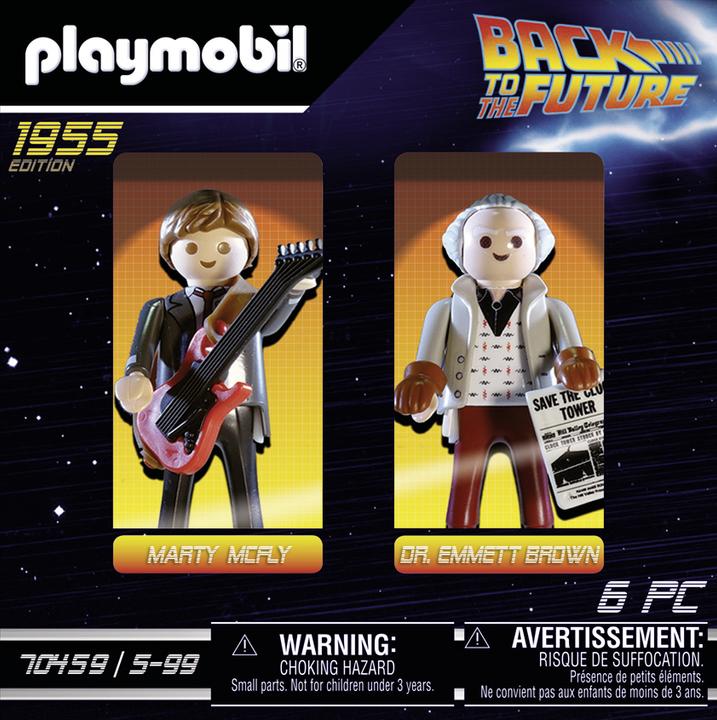 Produktbild Playmobil Marty Mcfly und Dr. Emmett Brown (70459, Playmobil Back to the Future)