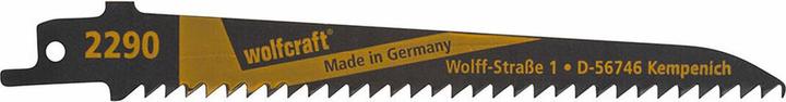 Produktbild wolfcraft 2 Säbelsägebl. CV, Holz, Kurve, L=150mm