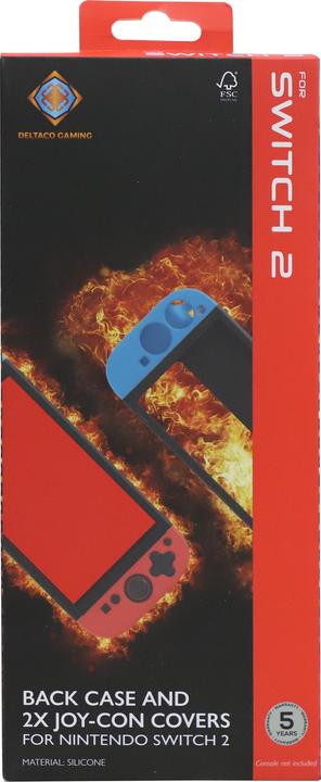 Produktbild Deltaco Back case and joycon Cover (Switch 2)