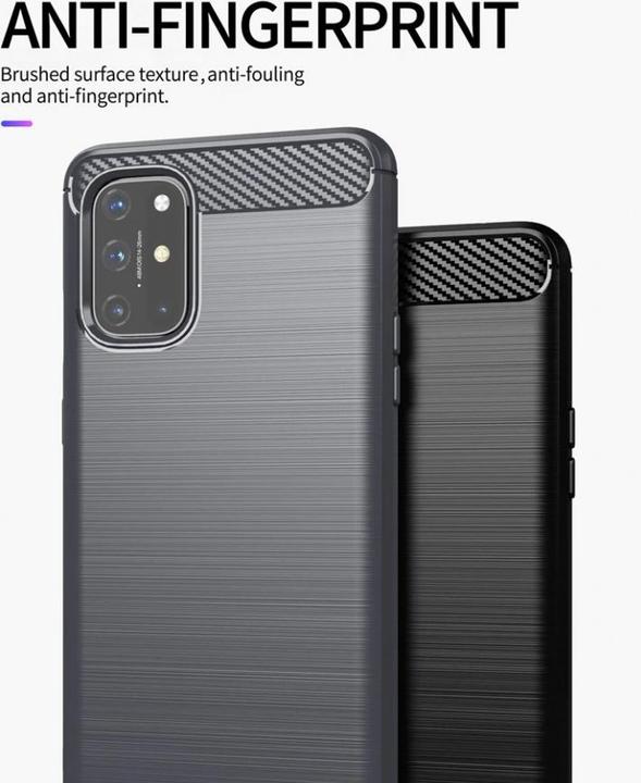 Produktbild Screenguard OnePlus 8T Hülle Carbon Brushed Soft TPU (OnePlus 8T)