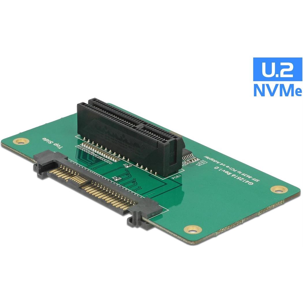 Delock Adattatore da U.2 a PCI-Ex-4 esterno, Accessori per dischi rigidi