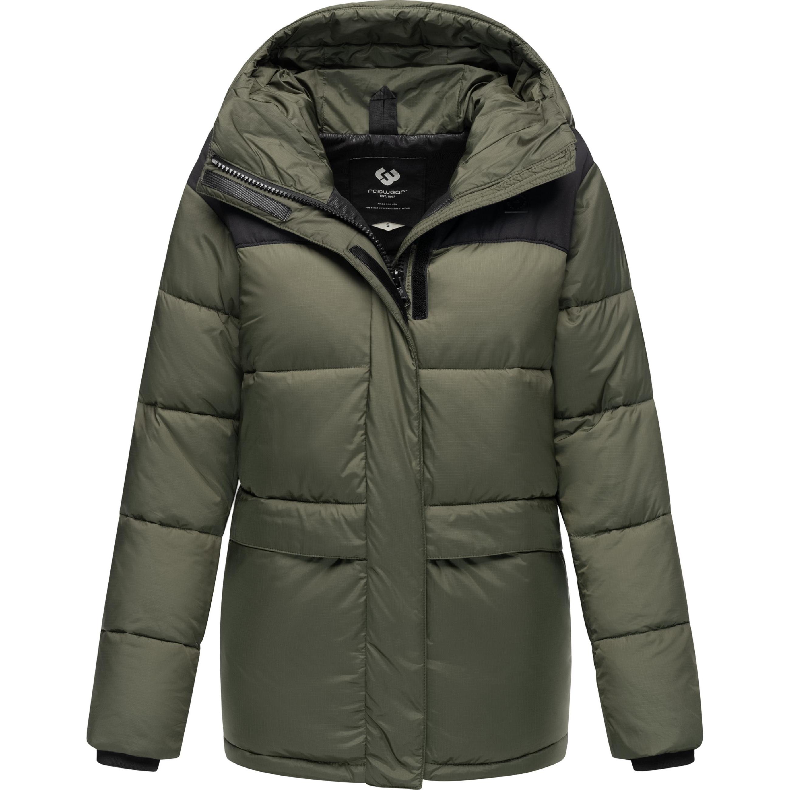 Ragwear, Damen, Jacke, Wikesh (6XL), Grün, 6XL