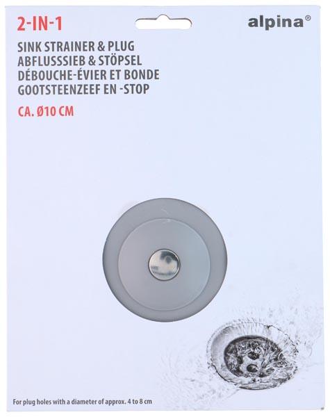 Actual product image alpina Sink Strainer & plug