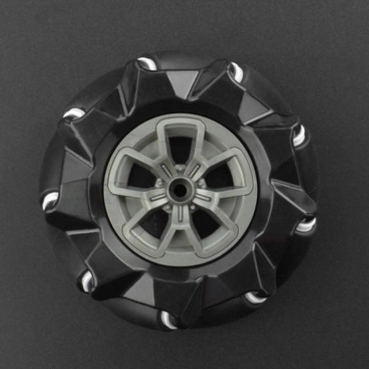 Actual product image DFRobot Clockwise 97mm Mecanum Omni Wheel Black