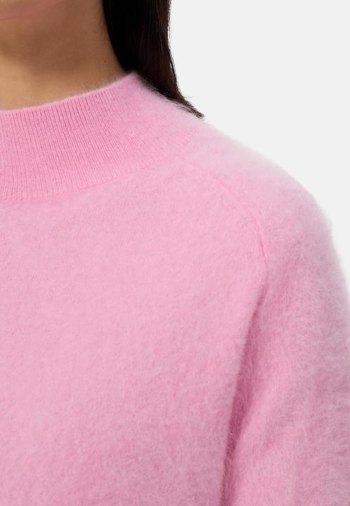 Produktbild Cash-Mere Brushed Kaschmir Pullover mit kurzem Stehkragen (S)