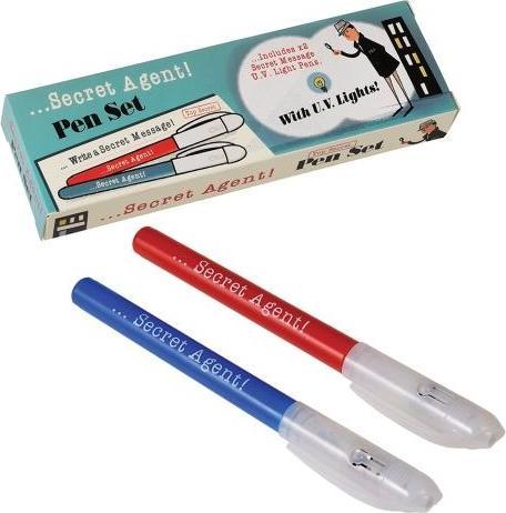 Rex London Secret Agent Invisible Ink Spy Pens (Multilingual, Collectif, 2023)