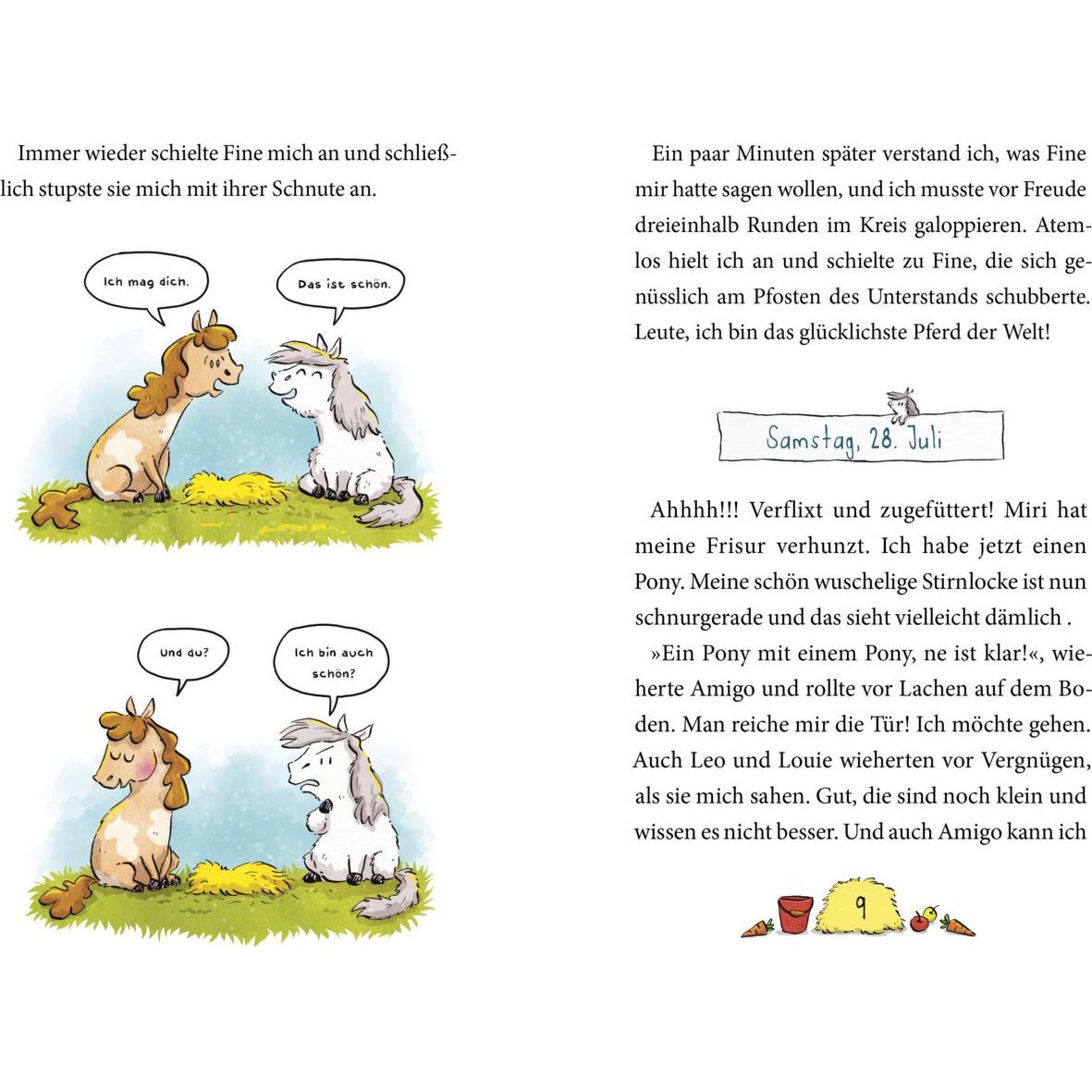 Thumbnail - Ich bin Flocke - Alle Hufe voll zu tun!, Kinderbücher von Maren Dammann