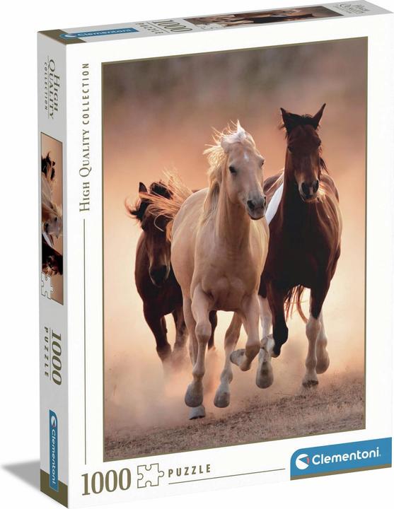 Image du produit Clementoni Chevaux (1000 pièces)