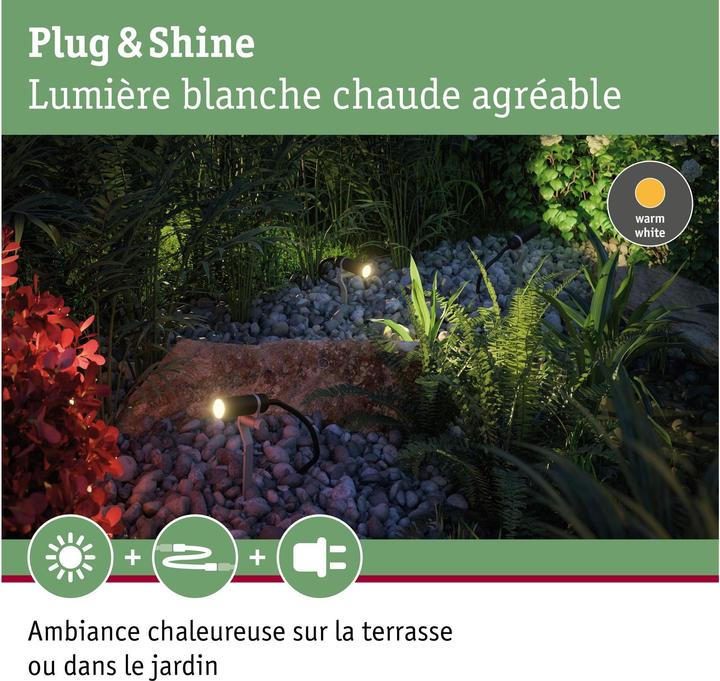 Produktbild Paulmann Outdoor Plug & Shine Plantini Spot (200 lm, IP65)