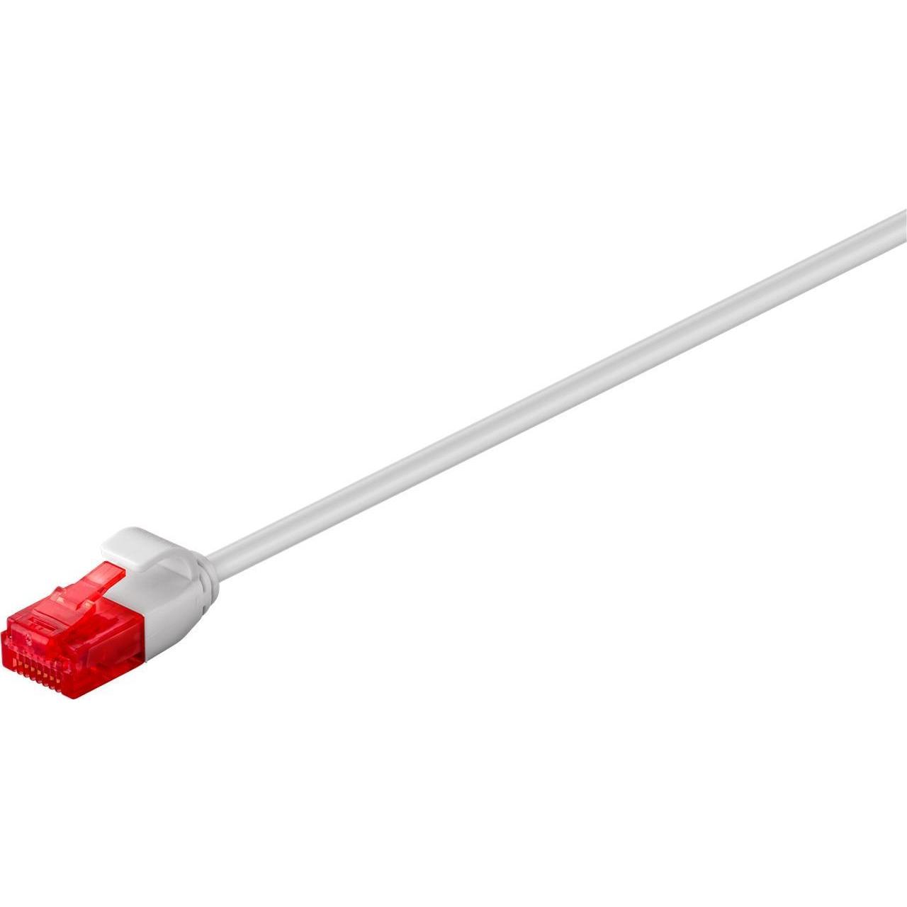 Goobay Patch-Kabel (U/UTP, CAT6, 2 m), Netzwerkkabel
