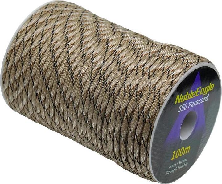 X-Tac 550 Paracord Eagle, 4 mm, 7 Kern (100 m)