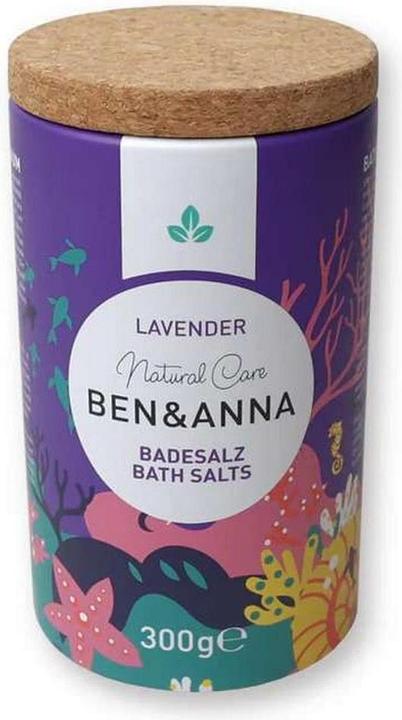Actual product image Ben & Anna Bath Salt Lavender (Bath salts, 300 g)