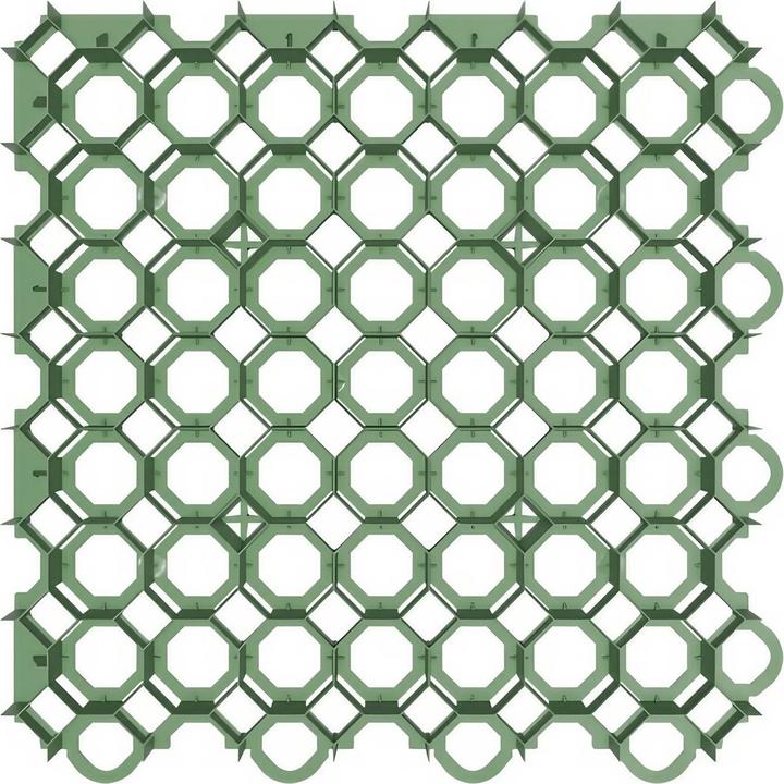 Actual product image Green Split Plastic lawn grids (4 x)