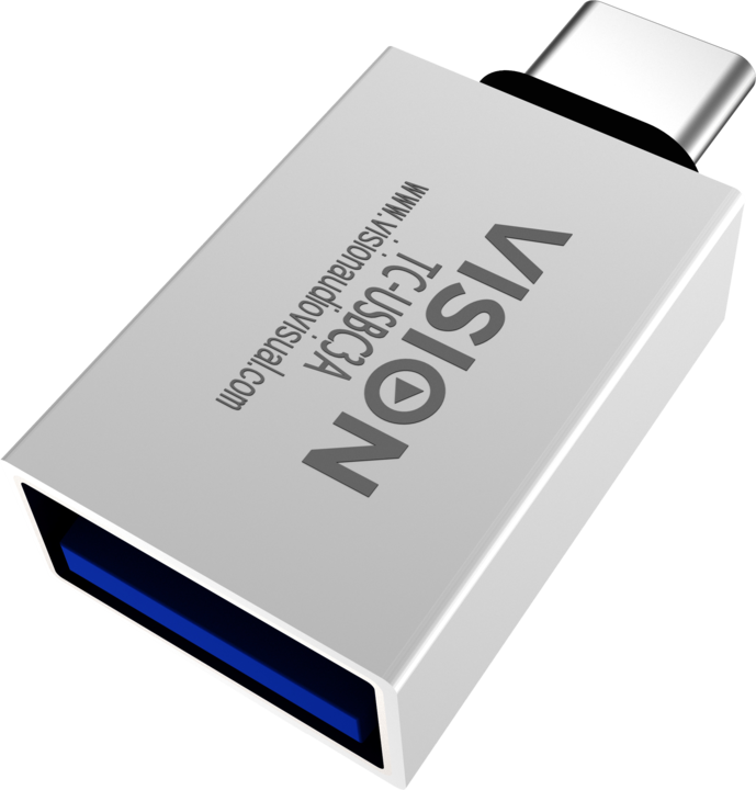 Produktbild Vision USB-Adapter USB-C (M) bis USB Typ A (W) (USB-C, 1 Ports)