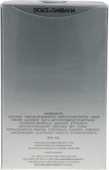 Immagine prodotto Dolce & Gabbana L'unico grigio (Eau de toilette, 100 ml)