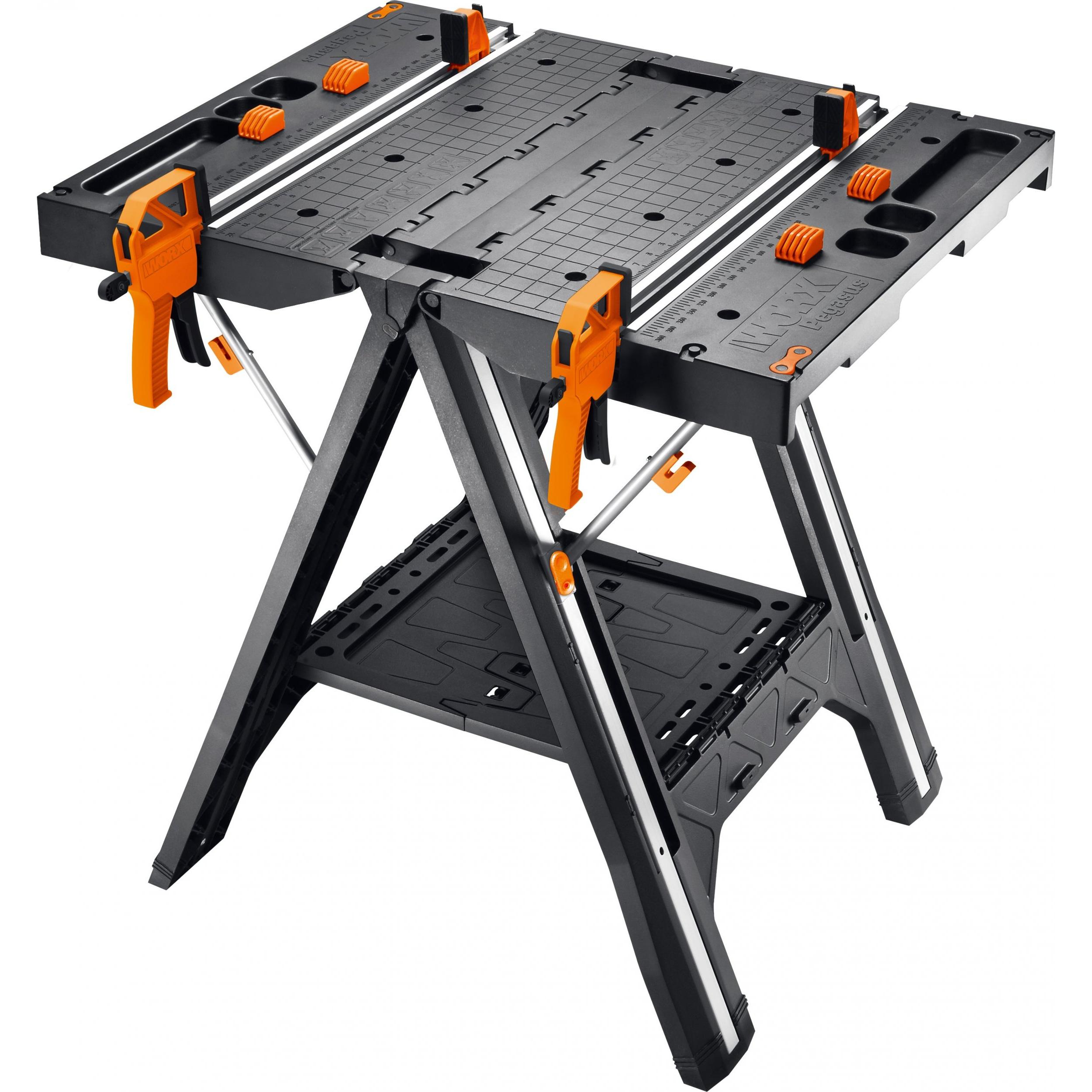 Worx, Werkbank + Arbeitsbock, Pegasus WX051 (79.50 cm, 63.50 cm)