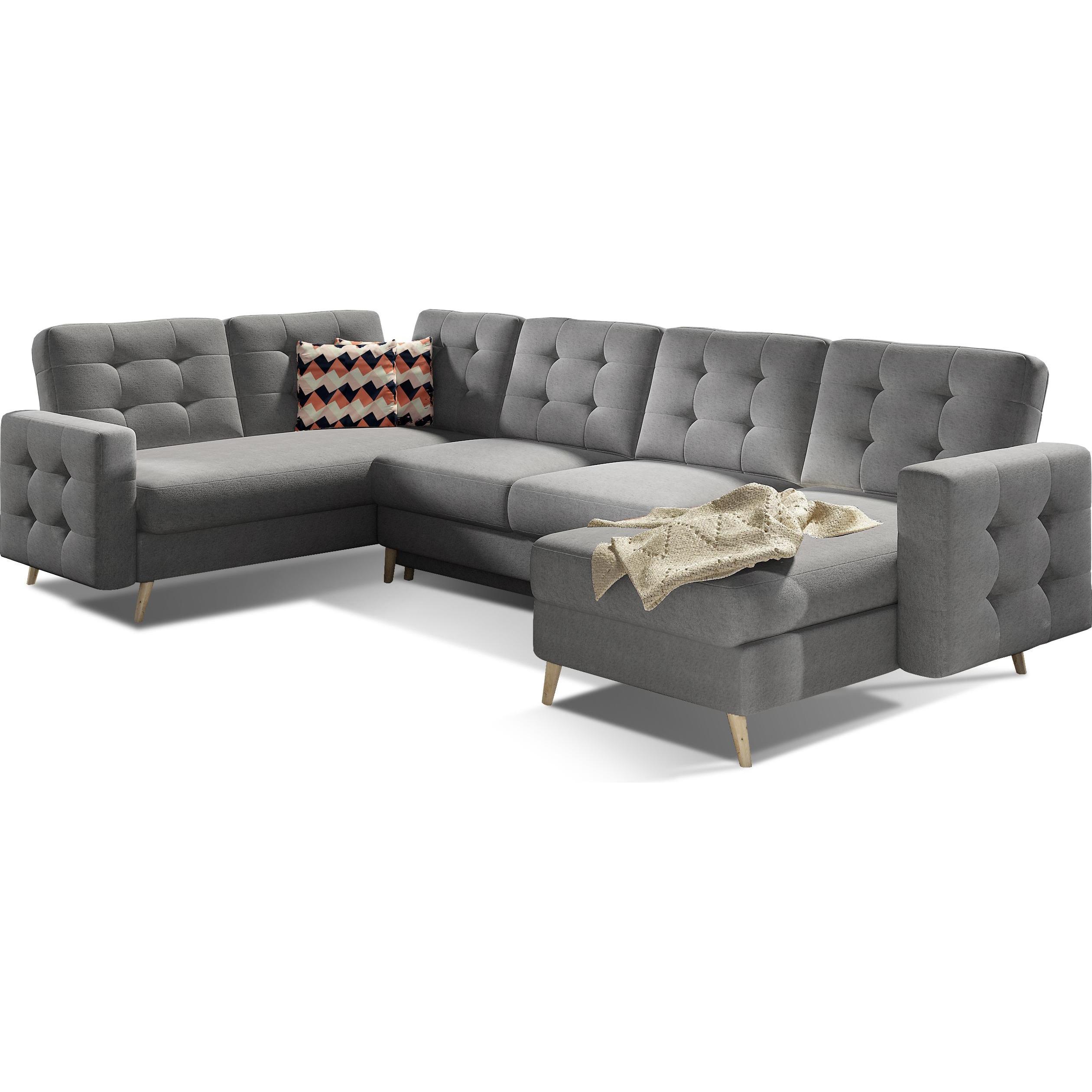 ELTAP, Sofa, Asgard U (Wohnlandschaft, 5-Sitzer, Bettsofa)