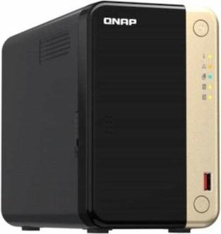 Productafbeelding Captiva NAS-server Q75-869 (QNAP TS-264-8G / 8GB RAM / 2-Bay 4TB met 2x 2 TB Seagate IronWolf) (2 x 2 TB, Seagate Ironwolf)