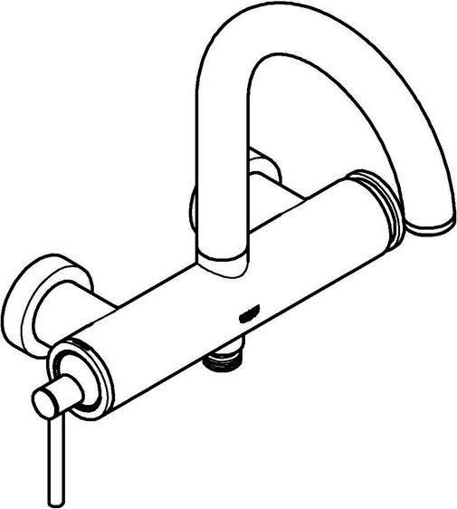 Produktbild Grohe Atrio Einhand-Wannenbatterie