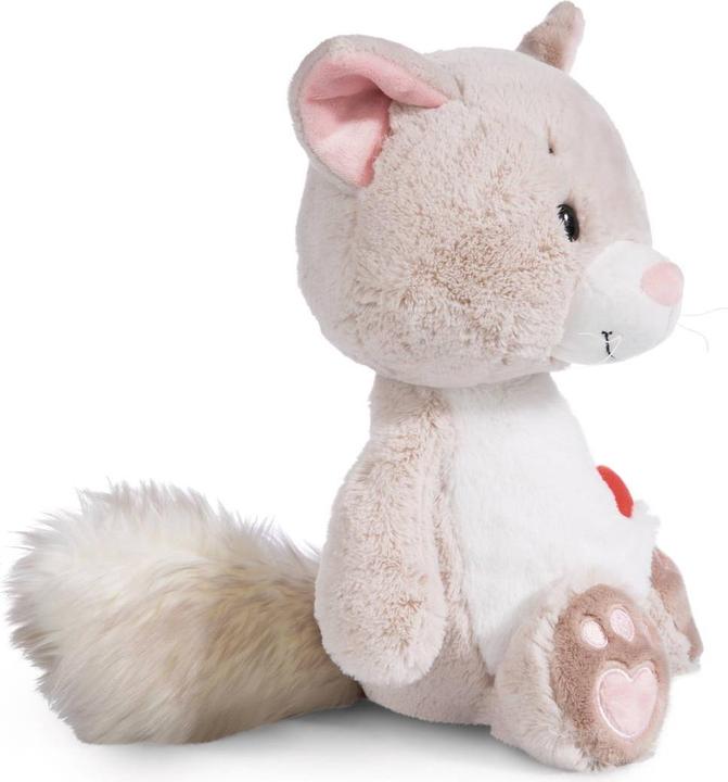 Actual product image NICI Plush figure Love cat 35cm grey (35 cm)
