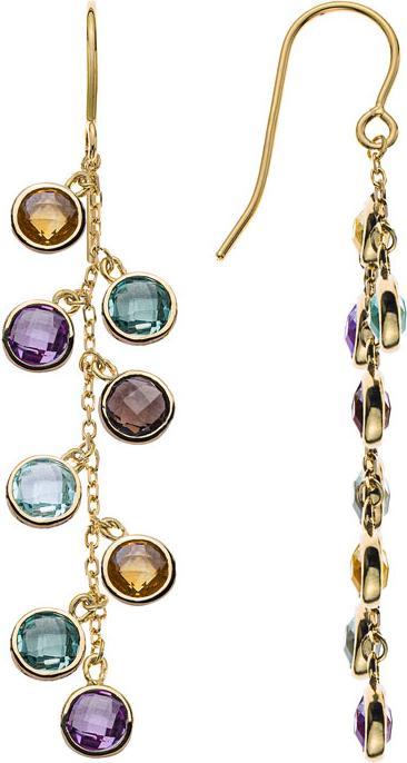 Muau Edelstein Ohrringe (18k Gold)