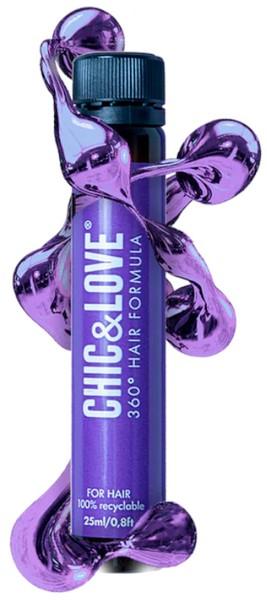 Actual product image Chic & Love Wellness Chic Love 360° Hair Formula 25ml - Pack of 28 (25 ml)