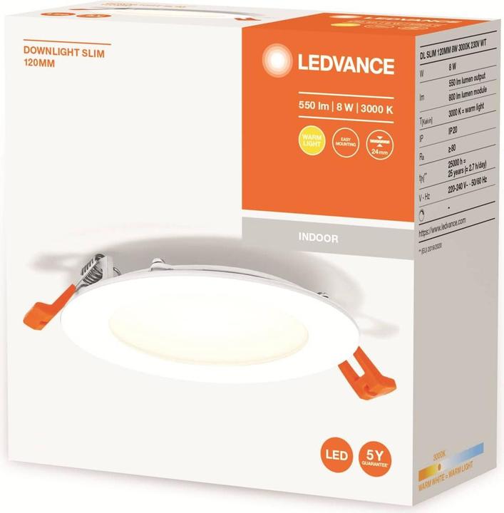 Immagine prodotto Ledvance Spot e Downlight a led da incasso Slim (550 lm)