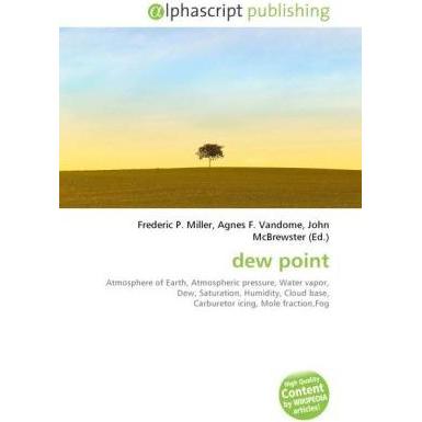 dew point, Fachbücher von Agnes F. Vandome, Frederic P. Miller, John McBrewster