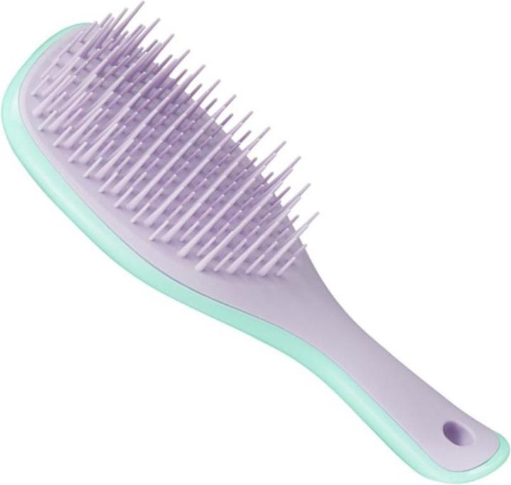 Image du produit Tangle Teezer The Wet Detangler Mini Wisteria Leaf Hair Brush (Brosse à cheveux à feuilles de glycine)