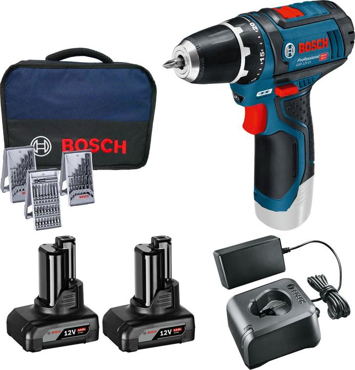 Actual product image Bosch Professional Gsr 12v-15 (Rechargeable battery operated)