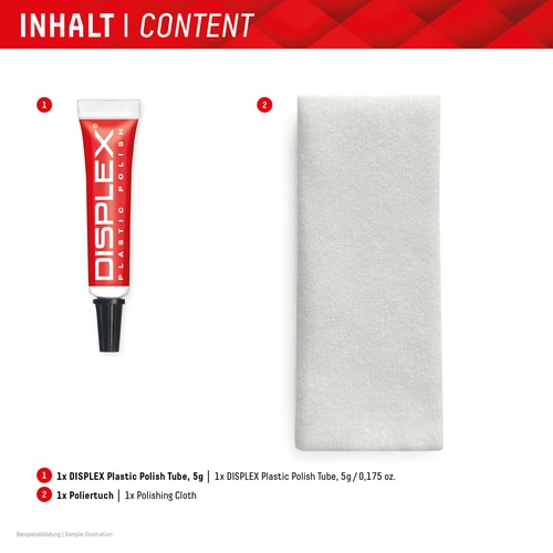 Actual product image Displex Polish Classic (1 Piece, Samsung Galaxy S10+)