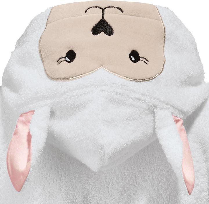 Actual product image Erwin Müller Kinder-Kapuzenbademantel "Schaf" (86, 92)