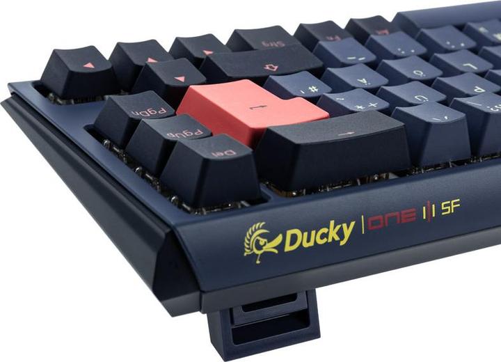 Actual product image Ducky One 3 Cosmic Blue SF Gaming Keyboard, RGB LED - MX-Blue (DE, Cable)