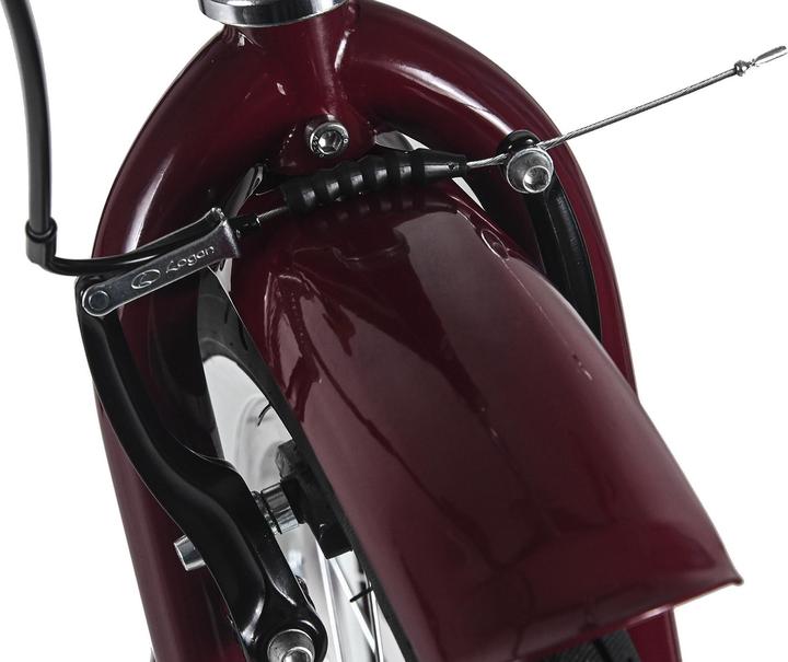 Produktbild Beachcruiser Damen 26" California Rot 1 Gang RH 46 cm (46 cm)