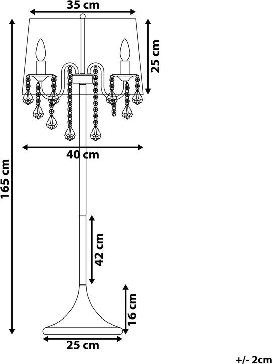 Image du produit Beliani Evans (E14)
