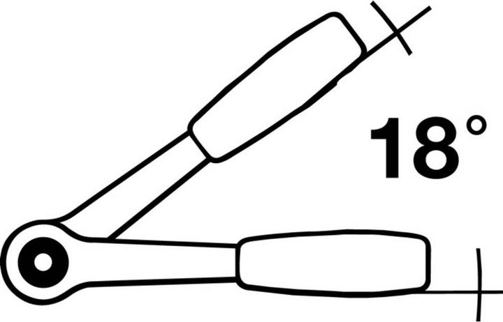 Produktbild HAZET Umschaltknarre 863P ∙ Vierkant 6,3 mm (1/4 Zoll) (1/4")