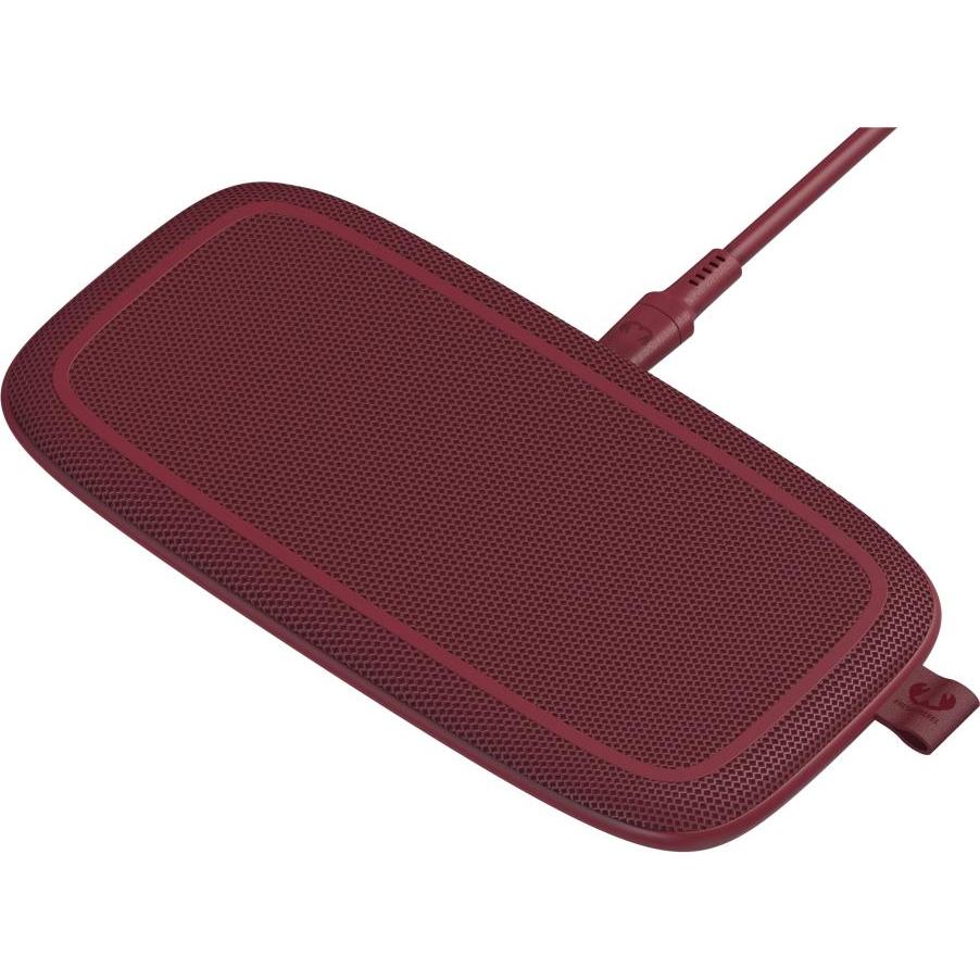 Fresh'N Rebel BASE DUO Charging Pad 4CP200RR Ruby Red wireless (10 W), Wireless Charger, Rot
