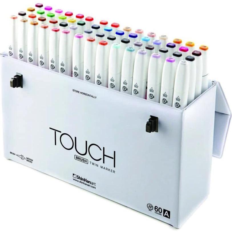 Touch, Marker, Twin Brush (Multicolor, 3 mm)