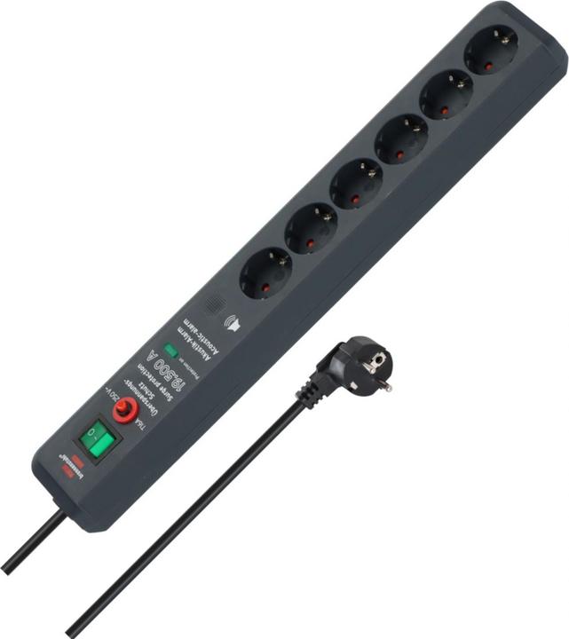 Actual product image Brennenstuhl Secure-Tec 19.5KA (6 x, CEE 7/5, 3 m)
