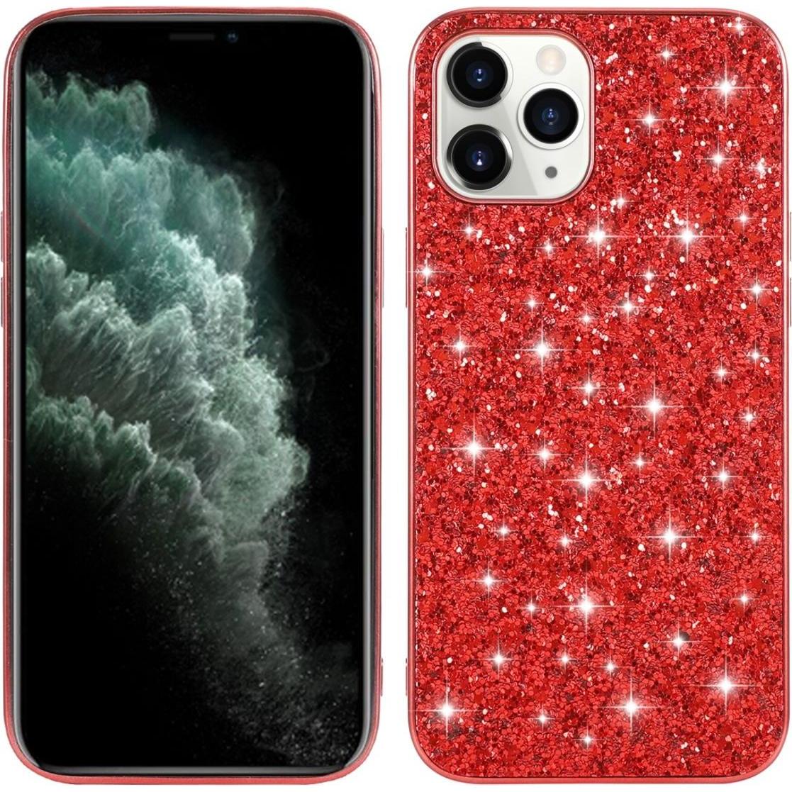 König Design Hülle Handy Schutz für Apple iPhone 12 Pro Max Case Cover Tasche Etui Bumper Rot (Apple iPhone 12 Pro Max),...